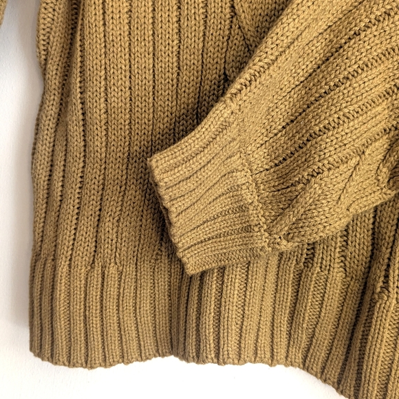 Pink Rose Cropped Half-Zipped Sweater - Picture 3 of 5